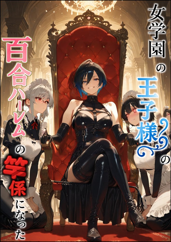 女学園の王子様♀の百合ハーレムの竿係になった2