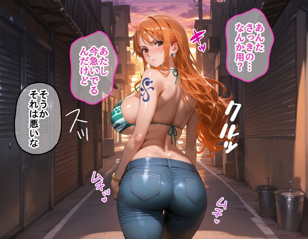 タバコを注意しただけなのに  ワンピース  ナミ編