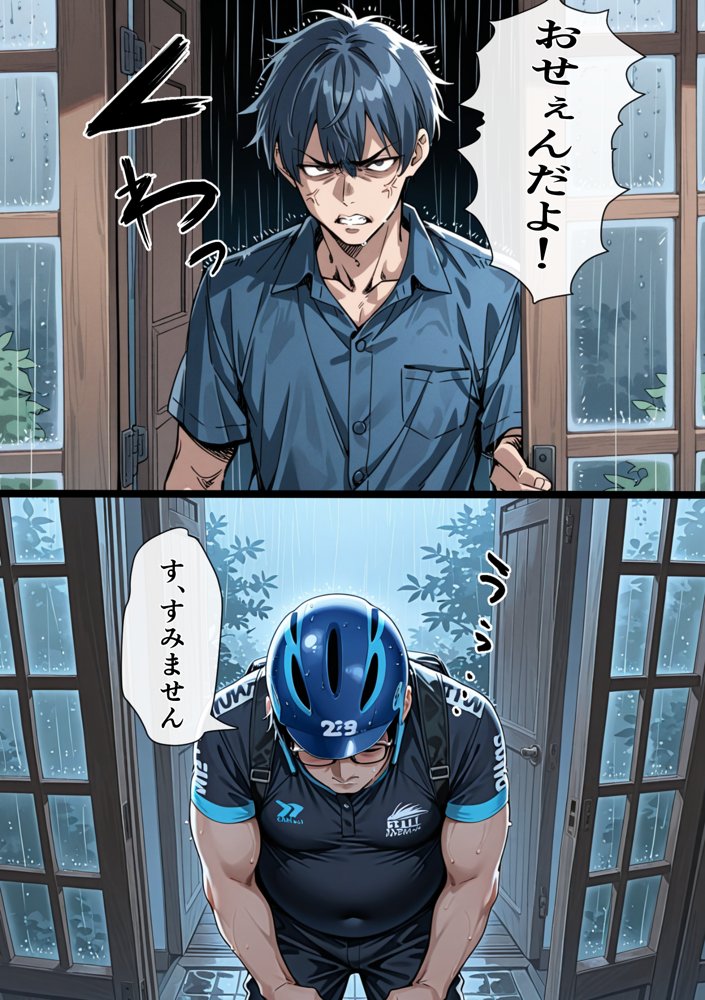 Ub●rの配達先で推しコンカフェ嬢が彼氏とヤってた話
