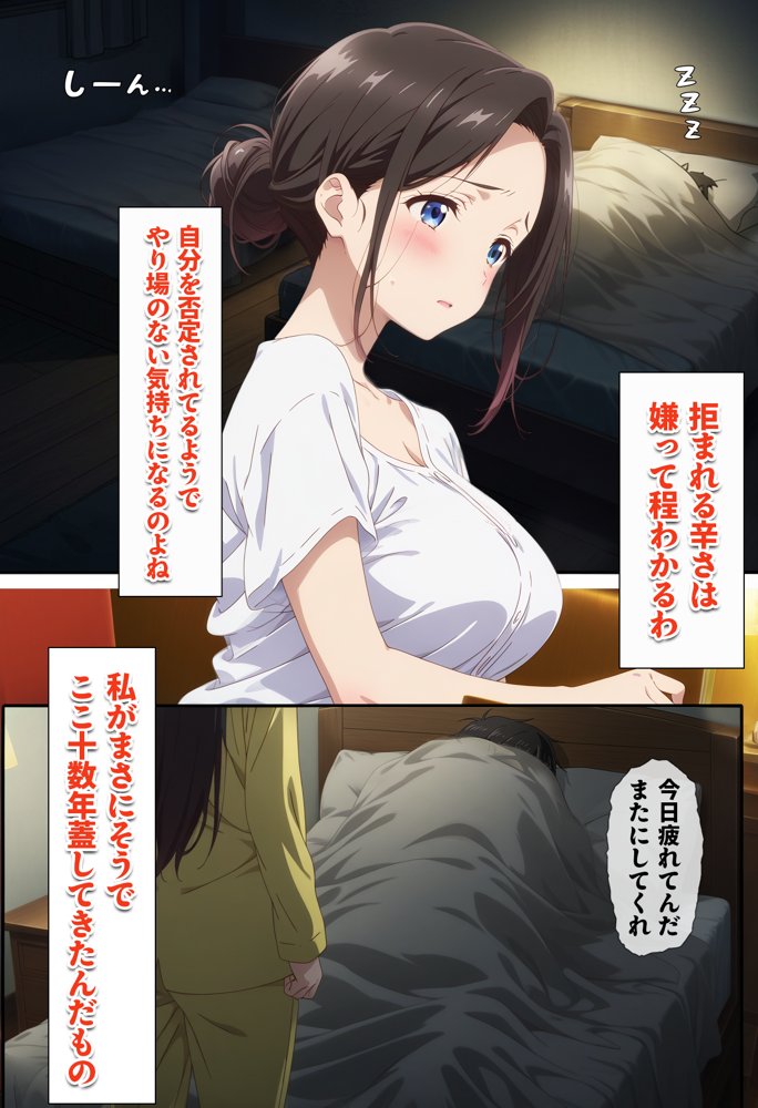 人一倍性欲の強い僕とレスのパート主婦