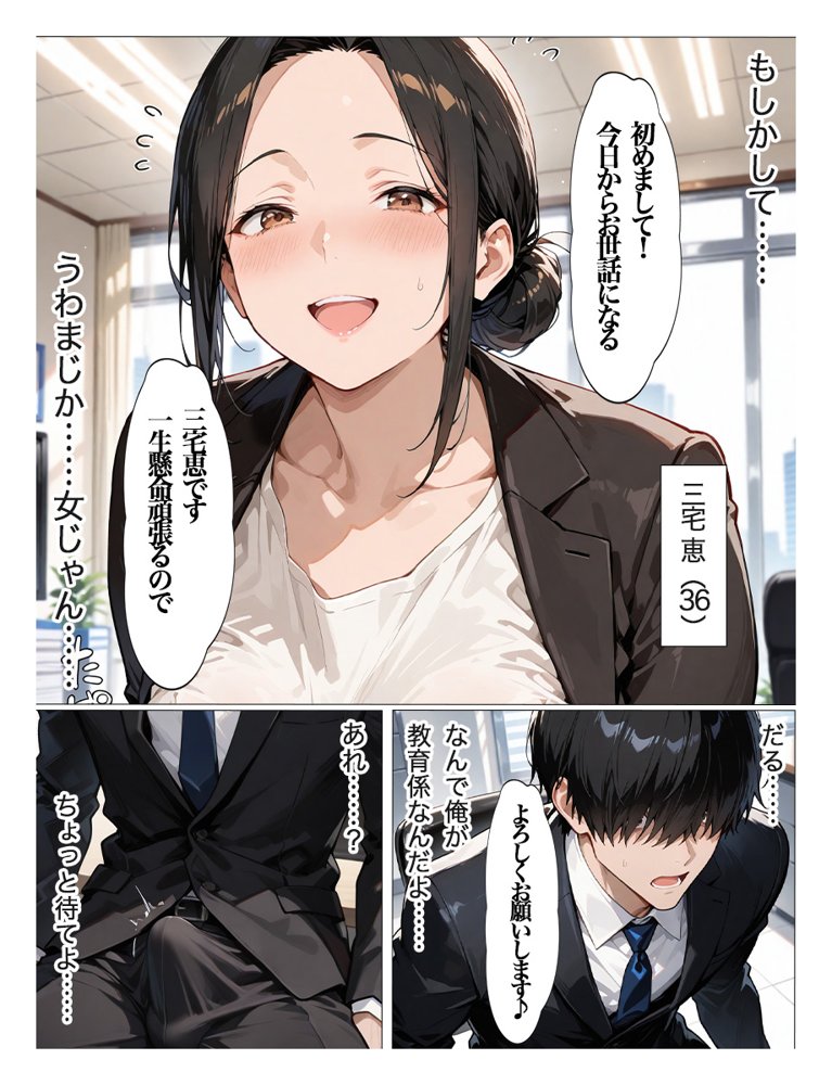 むちむちパート主婦の主婦の教育係になりました 女嫌いの俺がむちむちパート主婦の教育係になった結果人妻と知りながら恋をしてしまい、家に連れ込んで