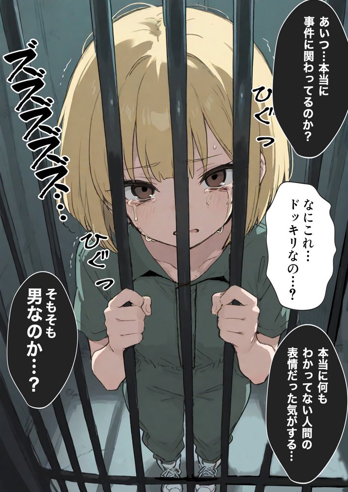 男性刑務所肉便器女  男として誤認逮捕されたOLの末路