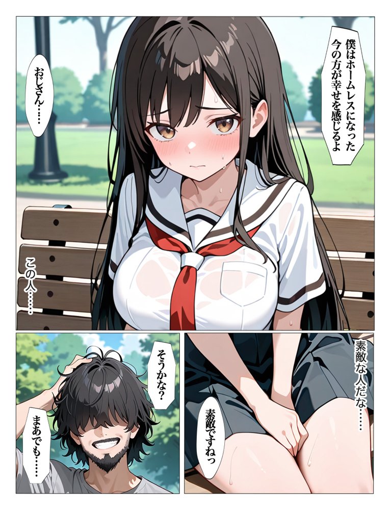 ホームレスの激クサちんぽで中出しされました