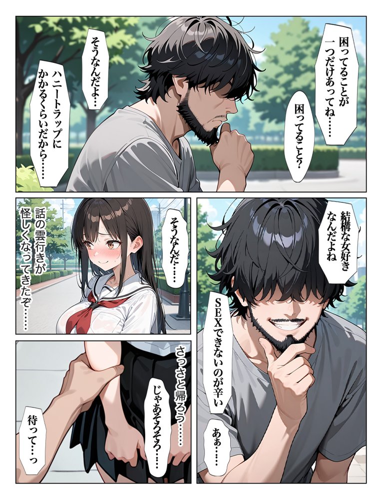 ホームレスの激クサちんぽで中出しされました