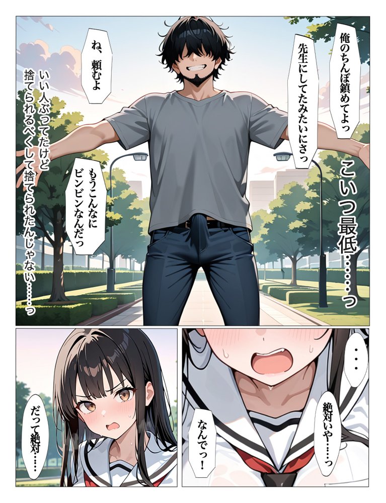 ホームレスの激クサちんぽで中出しされました