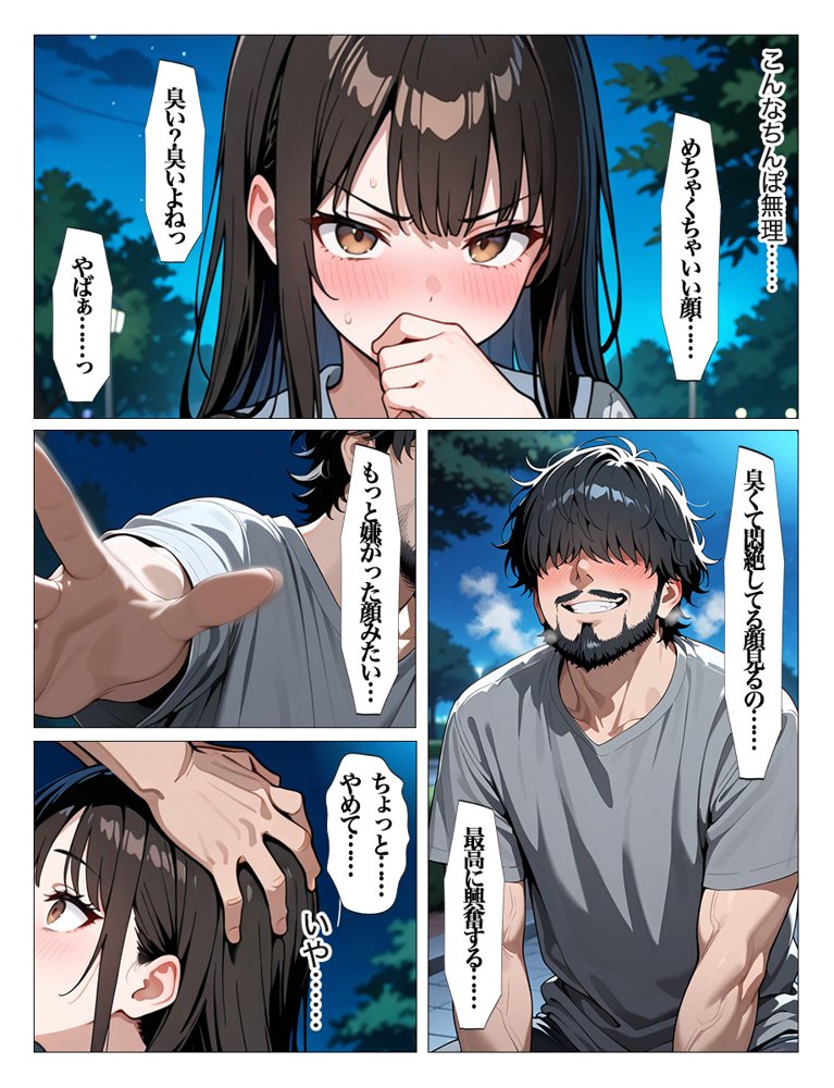 ホームレスの激クサちんぽで中出しされました