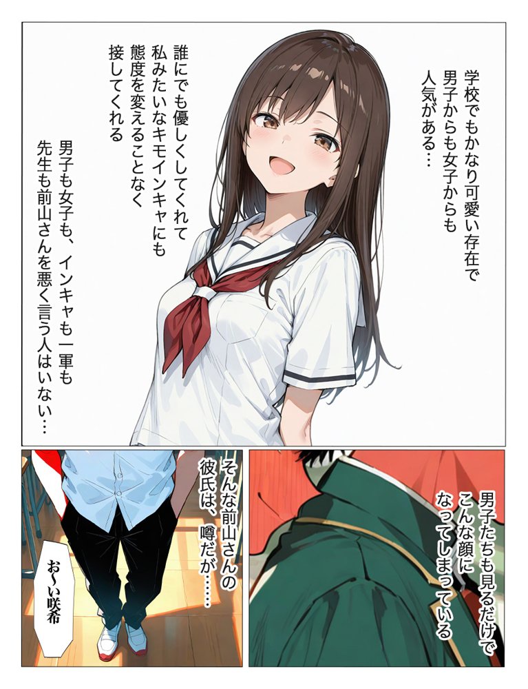 インキャのエロ動画配信がクラスの男子にばれちゃいました