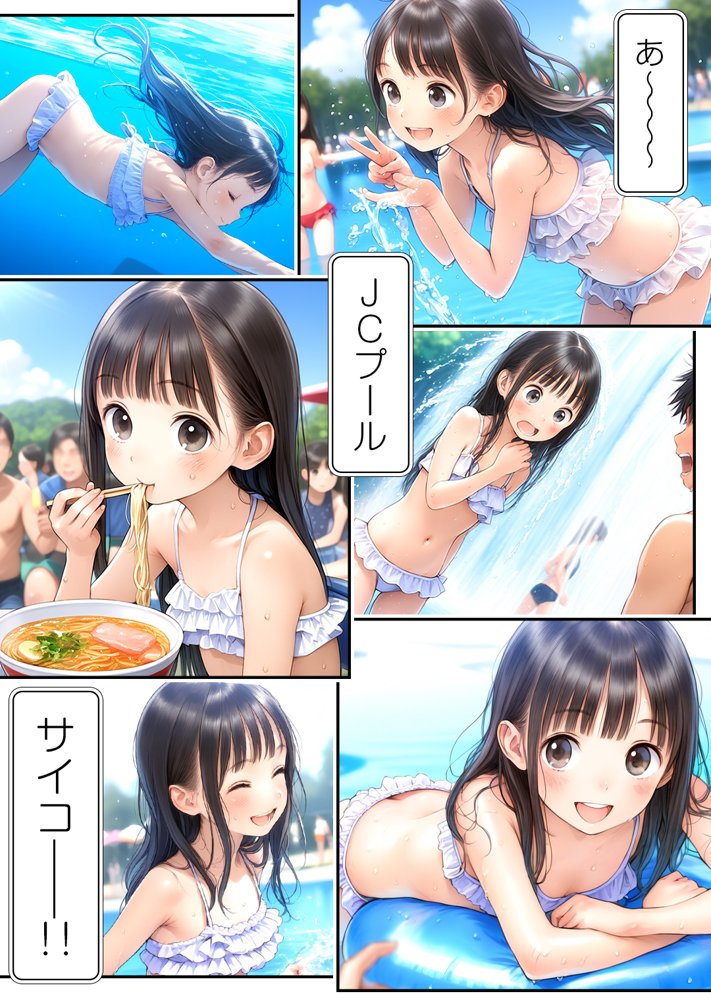 【漫画】初体験【99P】さらば青春コンプレックスの闇■夏休み■思春期少女■好奇心■