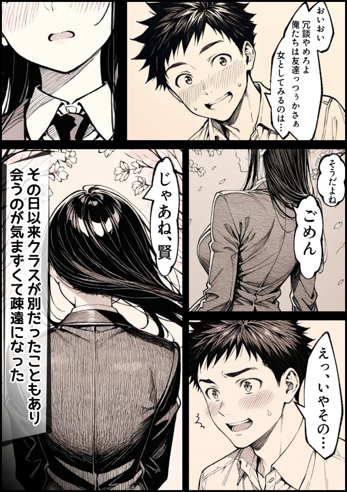 好きだと言えずに目の前で奪われた幼なじみに風俗で再開する話