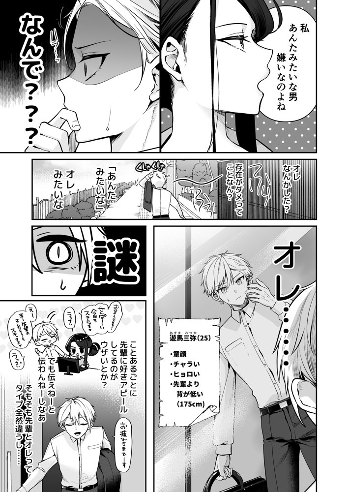 デカ女上司と元チャラ男の後輩くん ＃1