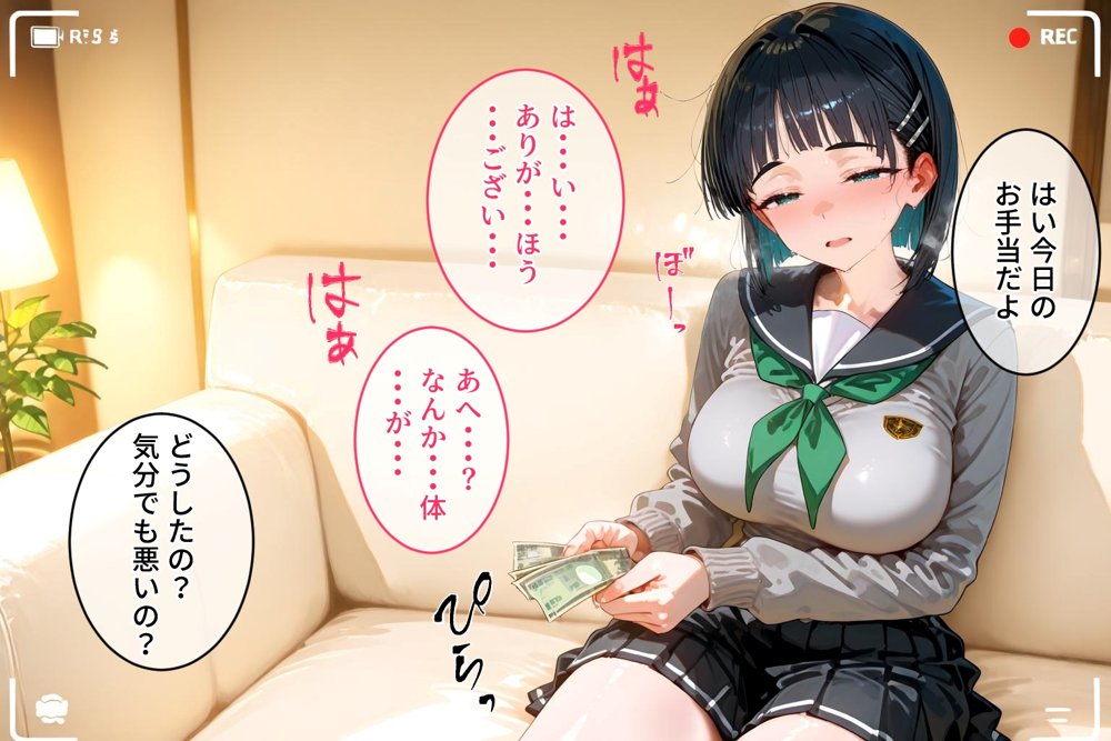 ＜新＞パパ活ハメ撮り記録II カメラの前で快楽堕ち宣言 （直葉編）