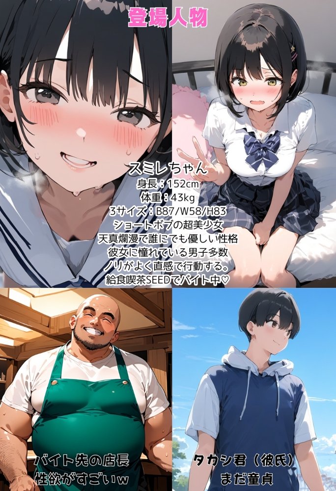 僕の彼女が種付けおじさんにNTRされてしまった件2巻