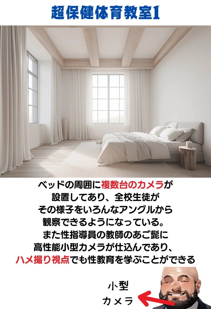 【熱血！種付け先生】少子化対策のため学園一の美少女が種付けおじさんに寝取られた件