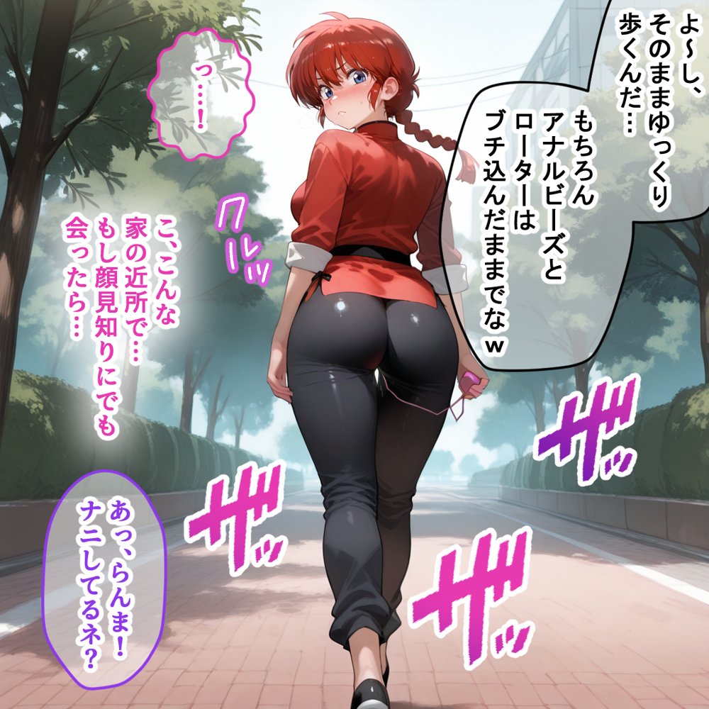 タバコを注意しただけなのに2  らんま1/2  らんま＆シャンプー編
