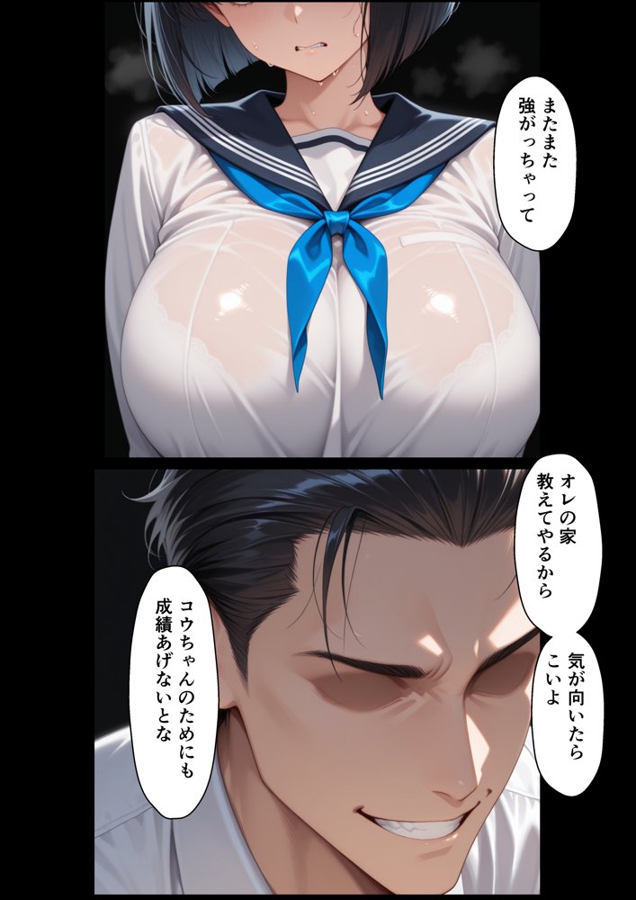 ボクを守るために不良の性奴●になっても絶対に堕ちないカノジョ3