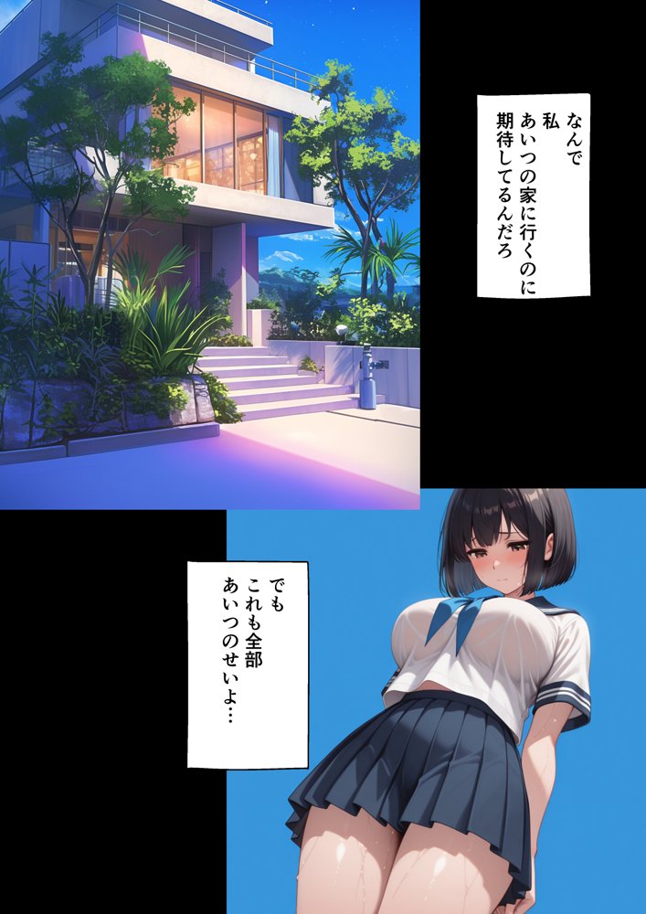 ボクを守るために不良の性奴●になっても絶対に堕ちないカノジョ3