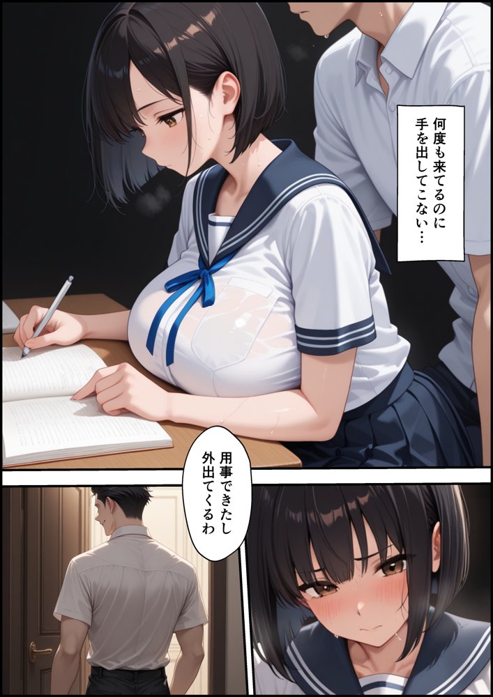 ボクを守るために不良の性奴●になっても絶対に堕ちないカノジョ3