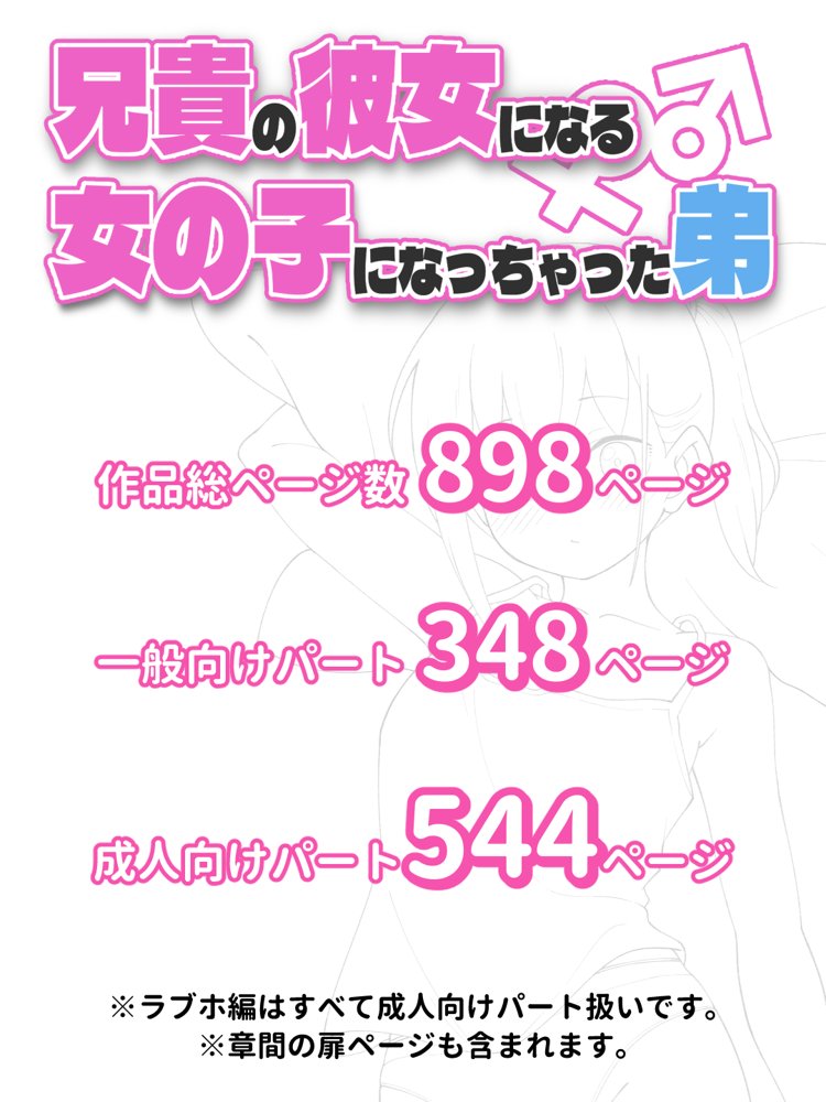 兄貴の彼女になる女の子になっちゃった弟 総集編完全版