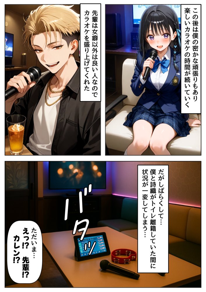 【BSS】清楚系の幼馴染に僕が先に恋をしていたのに、目の前でヤリチン先輩に彼女は