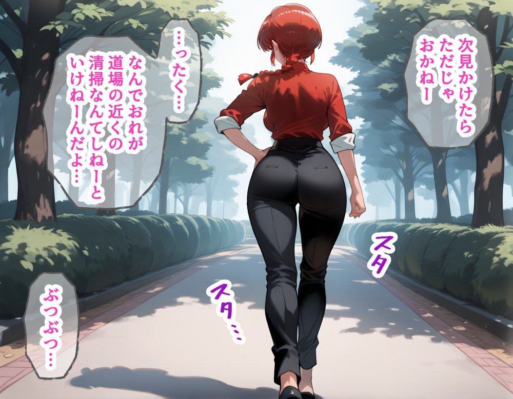 タバコを注意しただけなのに らんま1/2 らんま編