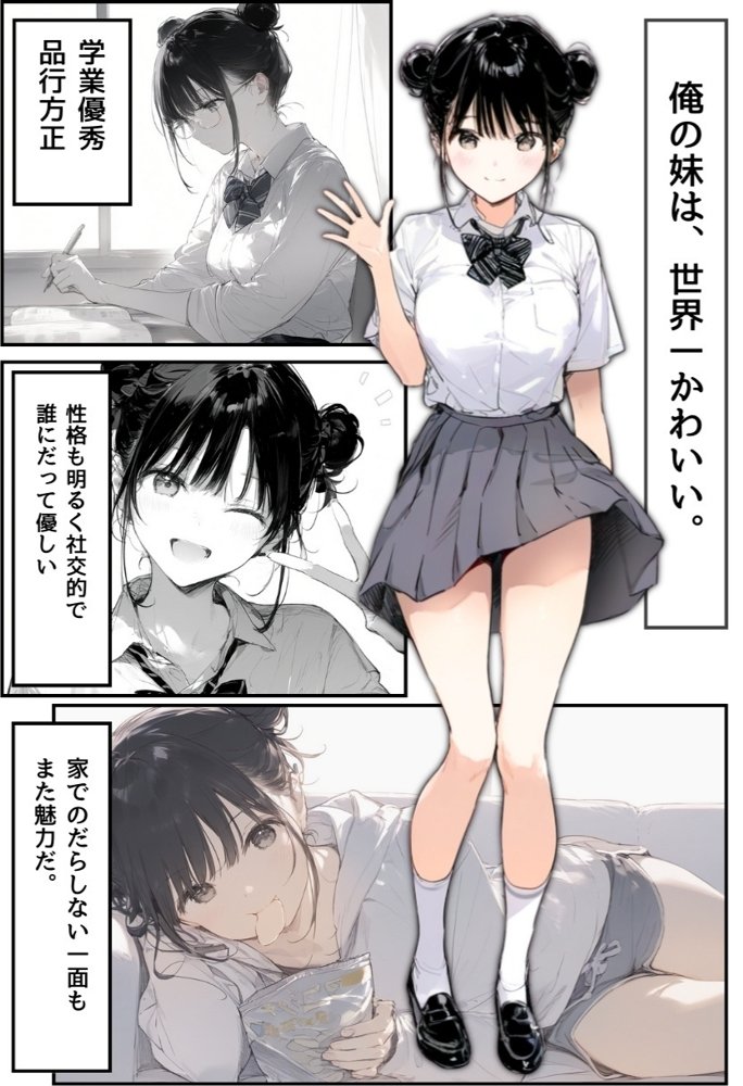 世界一かわいい俺の妹が突然連れてきた彼氏（おじさん）と超特濃種付けセックスをしていた件