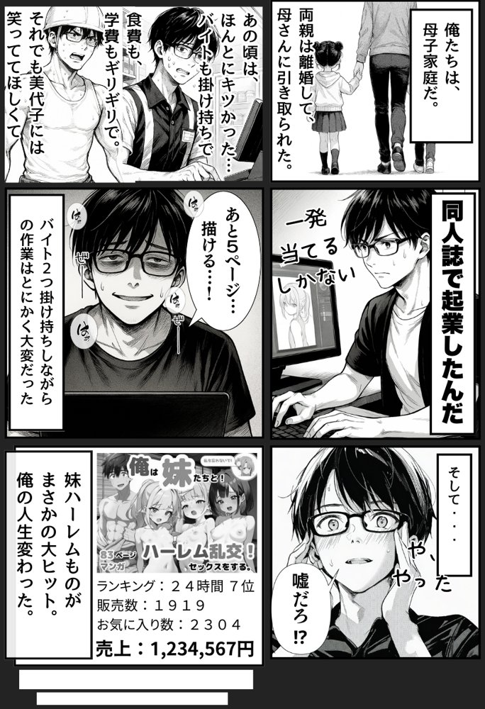 世界一かわいい俺の妹が突然連れてきた彼氏（おじさん）と超特濃種付けセックスをしていた件