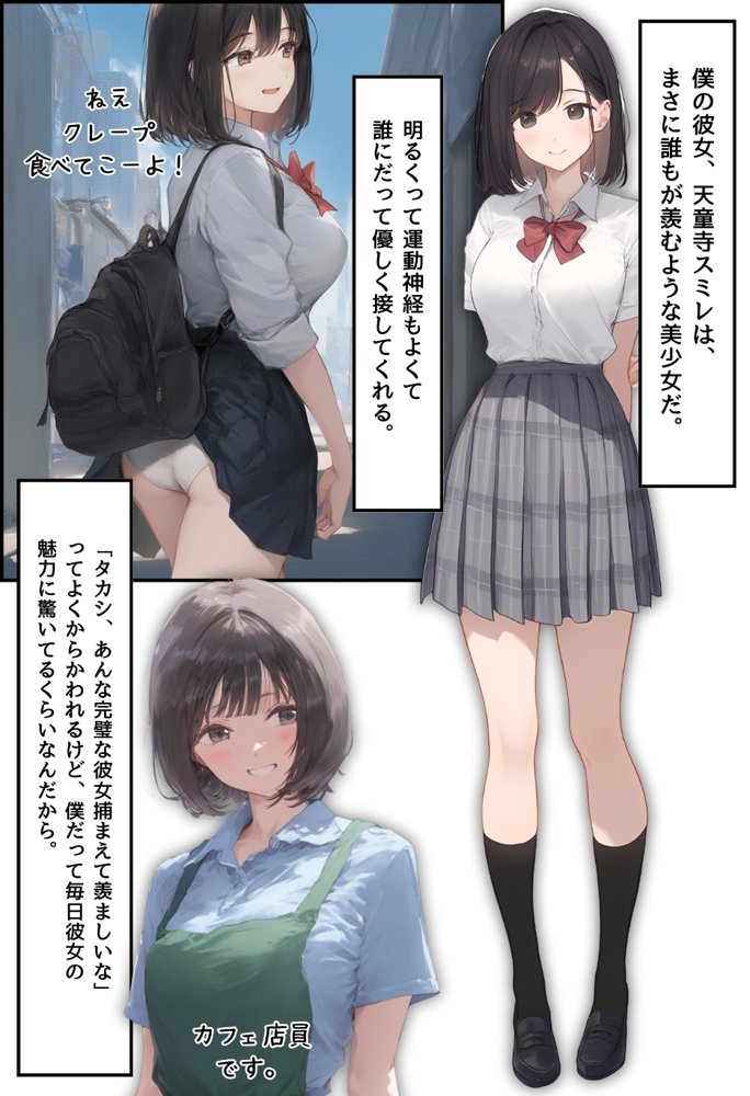 僕の彼女が種付けおじさんにNTRされてしまった件3巻
