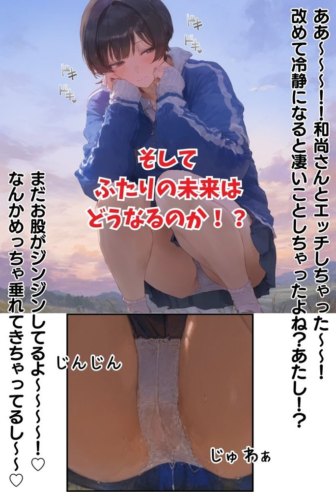 淫魔に憑かれたボーイッシュ陸上部員！毎日足ピンオナニー止まらない！絶倫和尚の中出し種付け除霊！おじさん特濃ザーメン大量注入でおまんこきもちえええええ！！