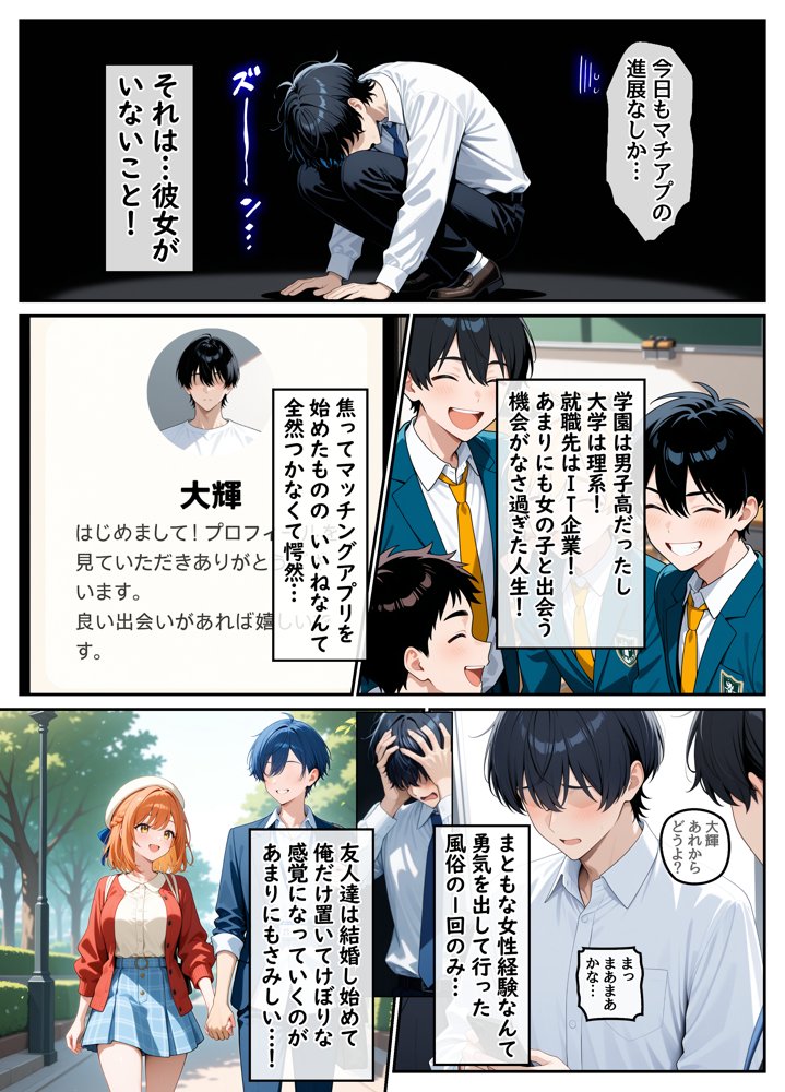 童貞の俺が海外旅行先で出会った褐色美女と国際結婚して子作りしまくる話1