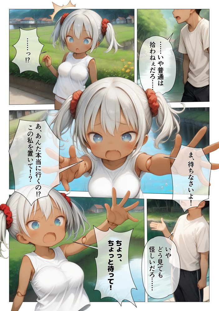 河原で拾った生意気アンドロイド -膣内にある秘密のスイッチでデレモードへ移行-