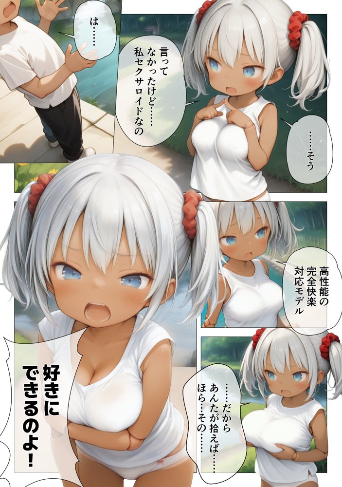 河原で拾った生意気アンドロイド -膣内にある秘密のスイッチでデレモードへ移行-