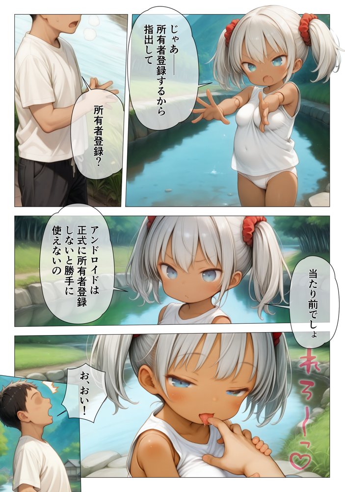 河原で拾った生意気アンドロイド -膣内にある秘密のスイッチでデレモードへ移行-