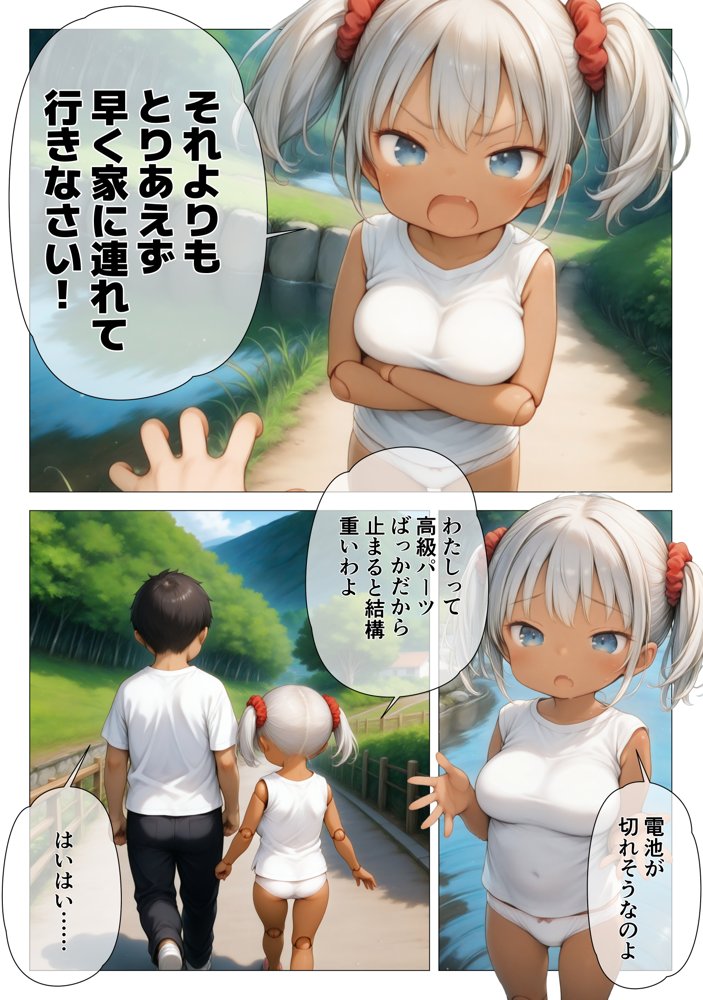 河原で拾った生意気アンドロイド -膣内にある秘密のスイッチでデレモードへ移行-