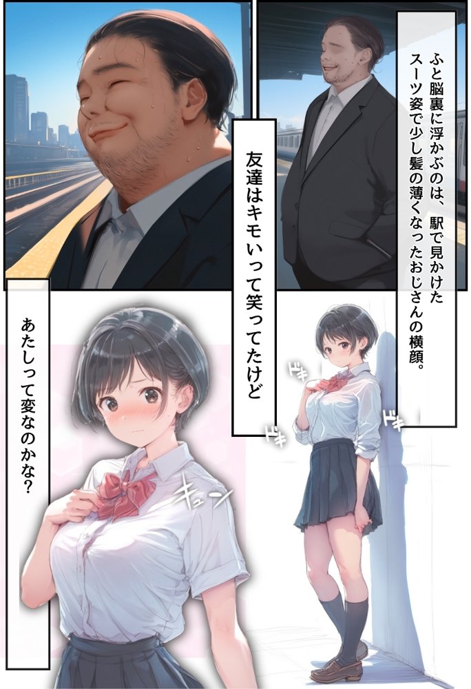 おじさん限定マッチングアプリ【おじ恋】で処女捧げちゃいました。