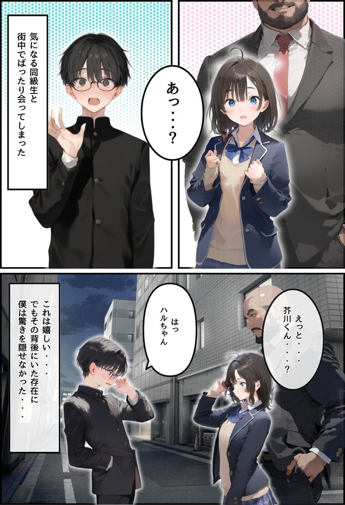 地味で華奢な裏垢女子がおじさんに甘やかされてハメ撮り撮影〜BSS編、僕が先に好きだったのに〜