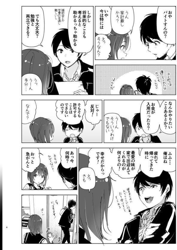兄のことが大好きな妹の話