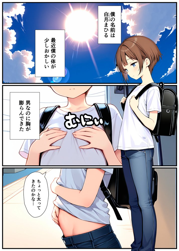 子宮誕生〜女の子になった体でセックスに溺れる学校生活〜