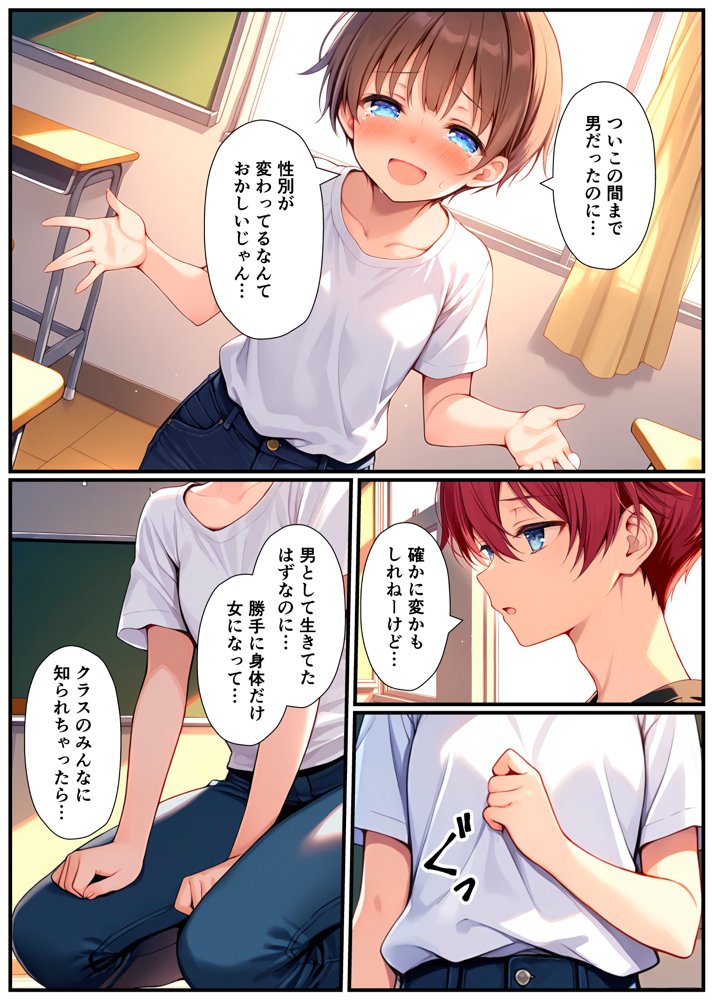 子宮誕生〜女の子になった体でセックスに溺れる学校生活〜
