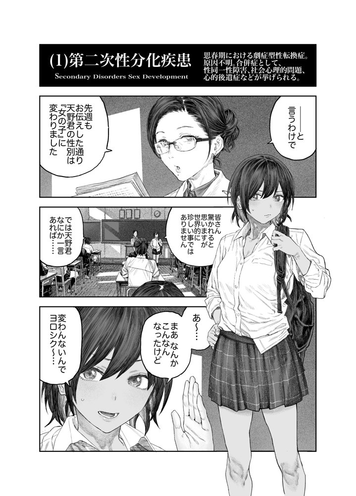 【女体化】TS後輩、メスになる。〜目隠し全裸でえちえち生活〜【60P】