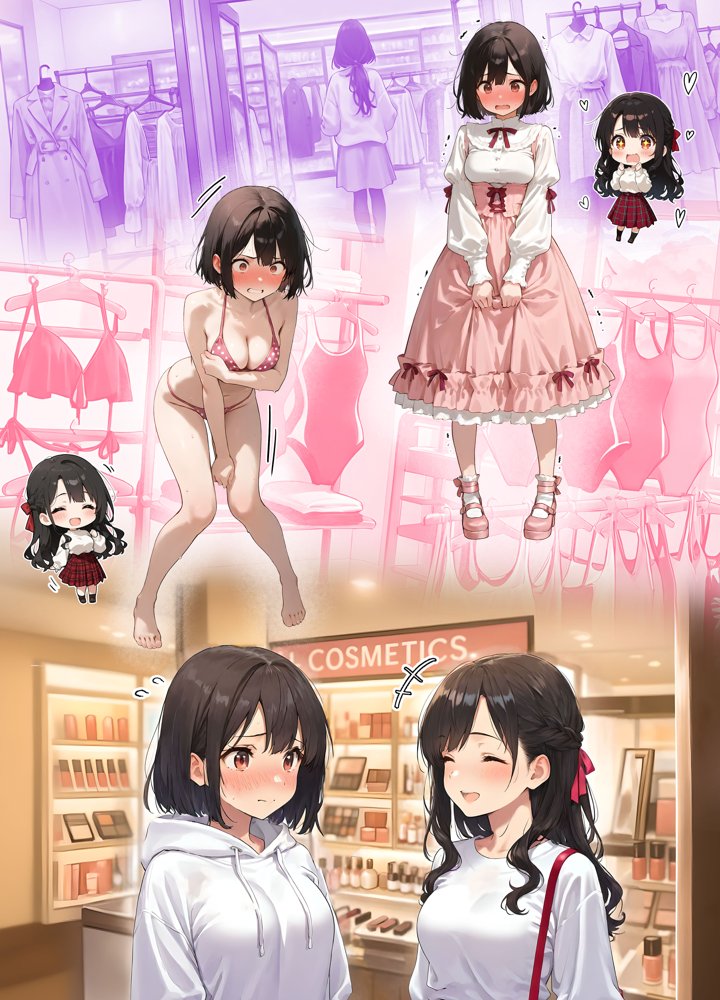 女体化したオレが清楚系ビッチの妹のせいでチャラ男に強●メス堕ち