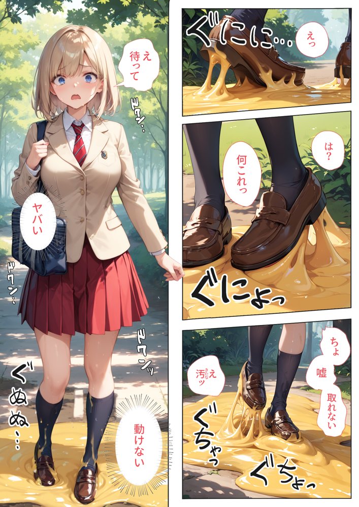 子○のシたことだから -○キの仕掛けたとりもちにJKが引っかかる-