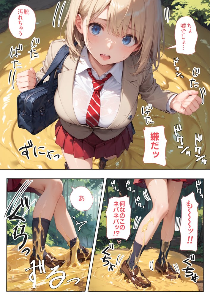 子○のシたことだから -○キの仕掛けたとりもちにJKが引っかかる-