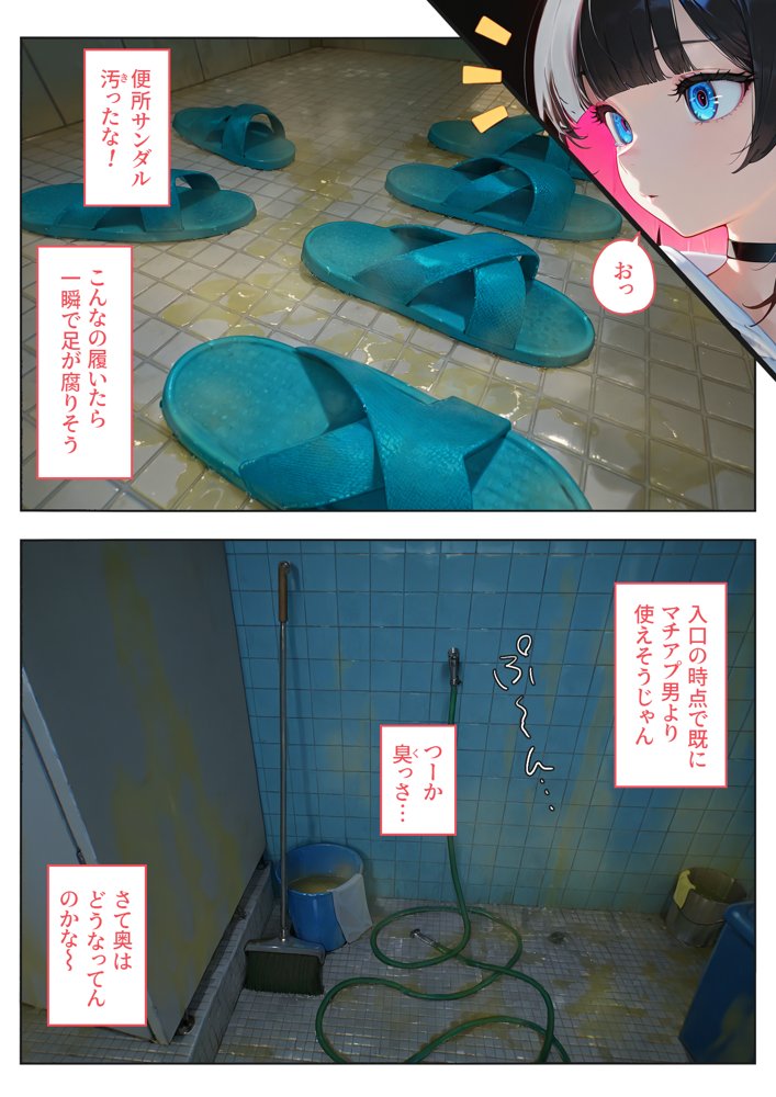 筋肉AIの男子便所資料集め日記