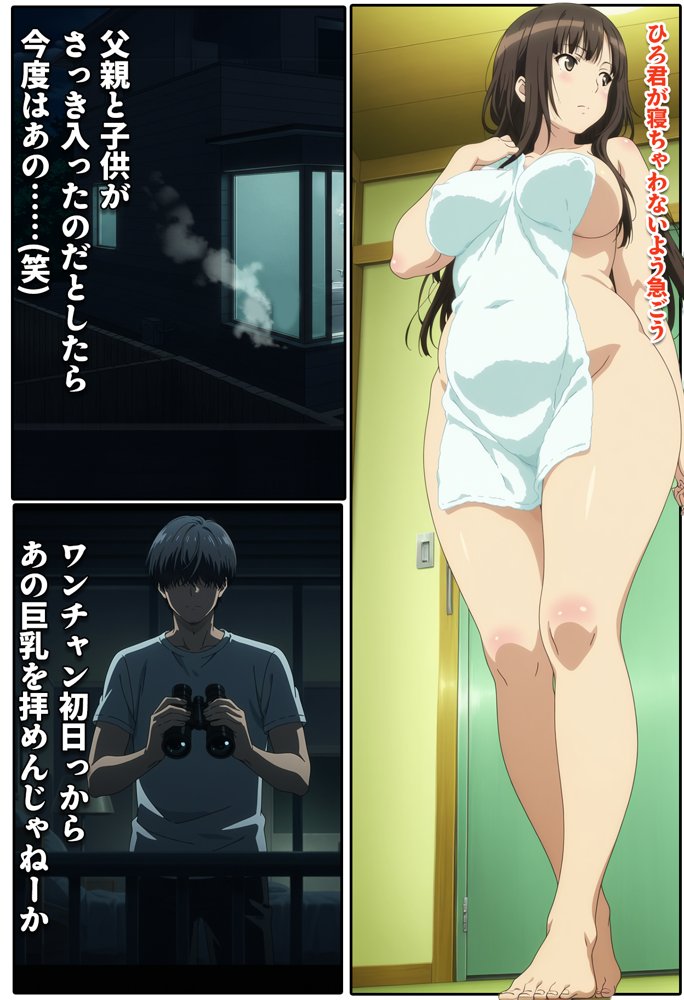 隣家に越してきた巨乳レス妻！！いただきます