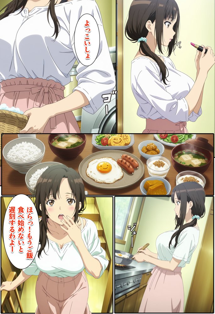 隣家に越してきた巨乳レス妻！！いただきます