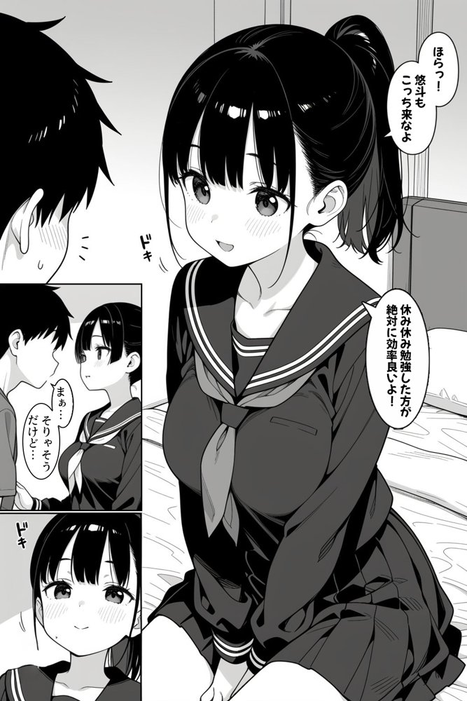 幼馴染とドキドキえっち始めました。