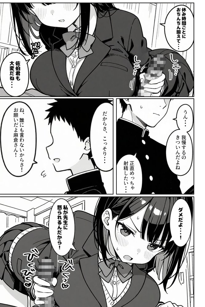 ハーレム学園生活で射精管理される日々〜この世界に男は俺一人！？〜