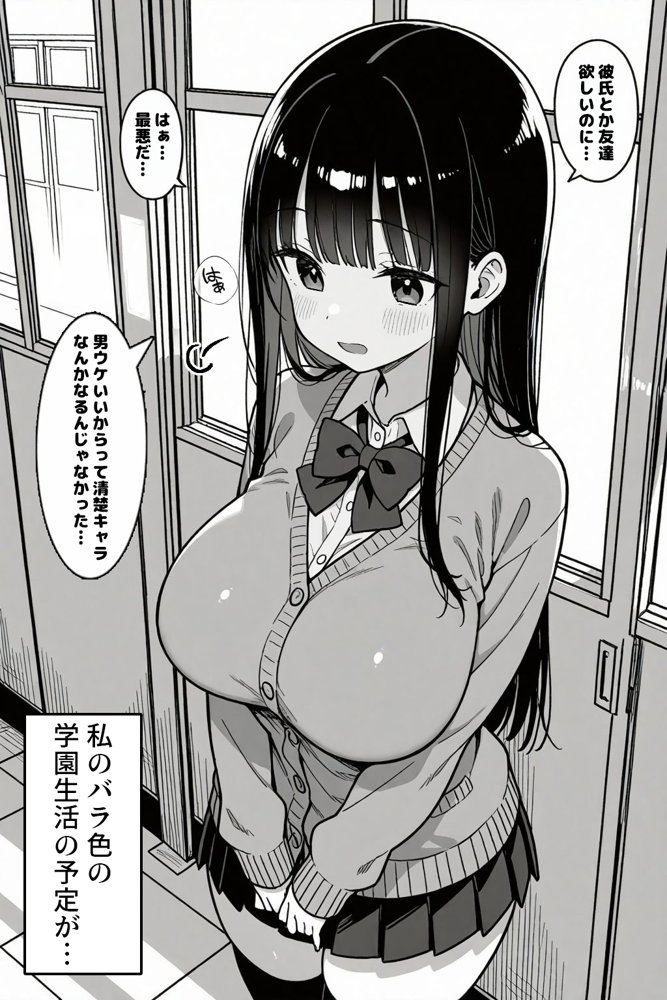 黒髪ロングで清楚なあの子が裏垢バレして専用肉オナホにされる話