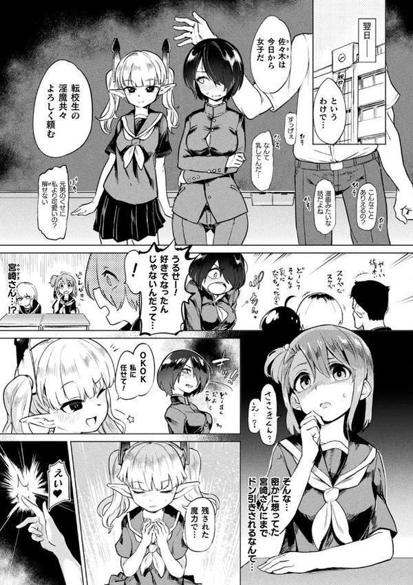サキュバスちゃんと邪悪なふたなり元カノ軍団【電子書籍限定版イラストラフ集＆解説付き】