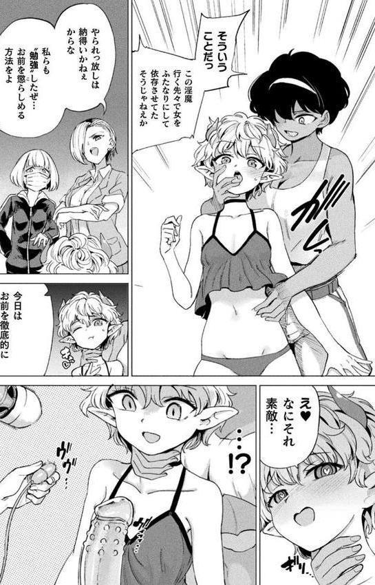 サキュバスちゃんと邪悪なふたなり元カノ軍団【電子書籍限定版イラストラフ集＆解説付き】